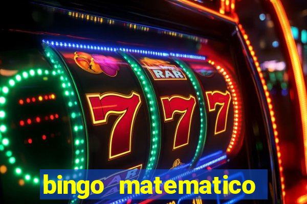 bingo matematico para ensino medio